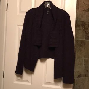 Cute and festive mulberry colored sweater